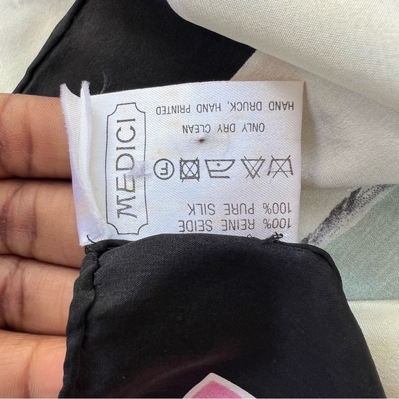 Wassily‎ Kandinsky Composition VIII Handpainted Scarf - 100% Silk - Picture 5 of 12